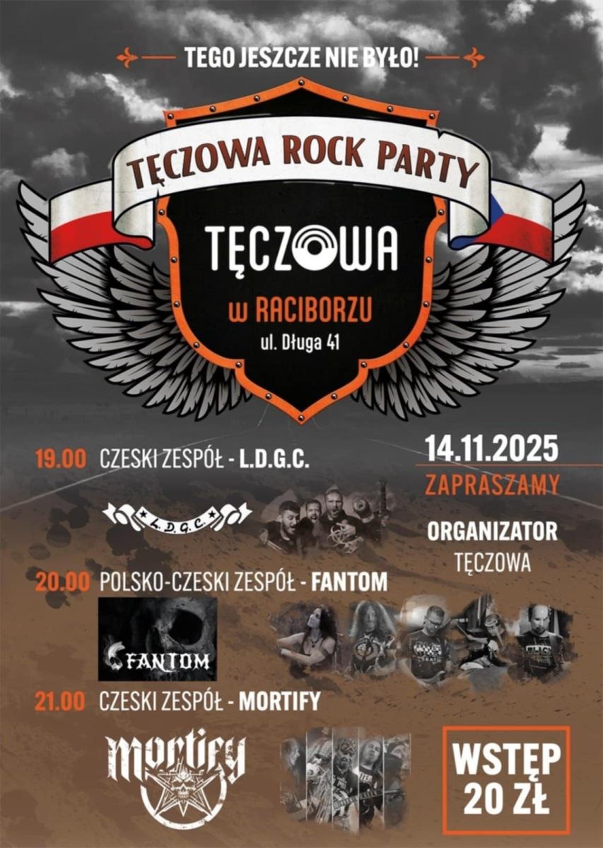 Zdjęcie w galerii na portalu naszraciborz.pl: Metalowe brzmienia z Raciborza: zespół FANTOM ze złotym medalem i koncertem w Tęczowej  wiadomości z regionu