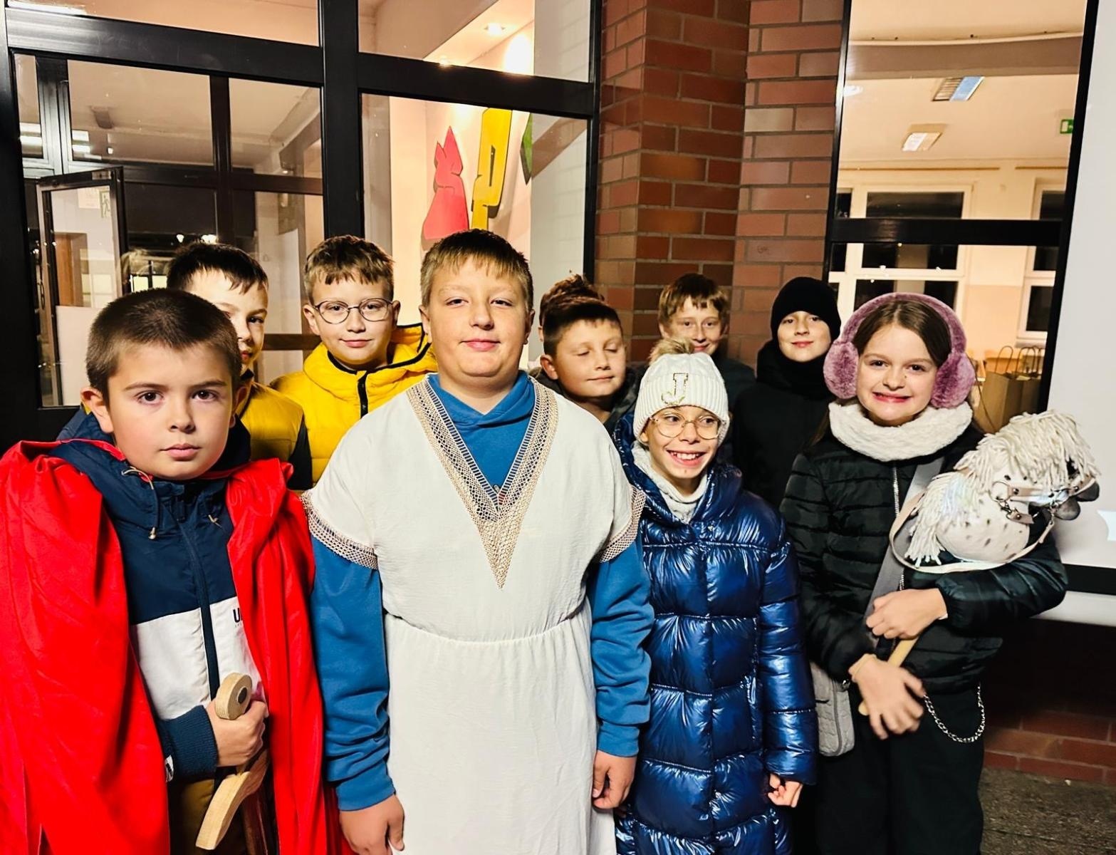 Zdjęcie w galerii na portalu naszraciborz.pl: Święty Marcin zawitał na Ostróg wiadomości z regionu