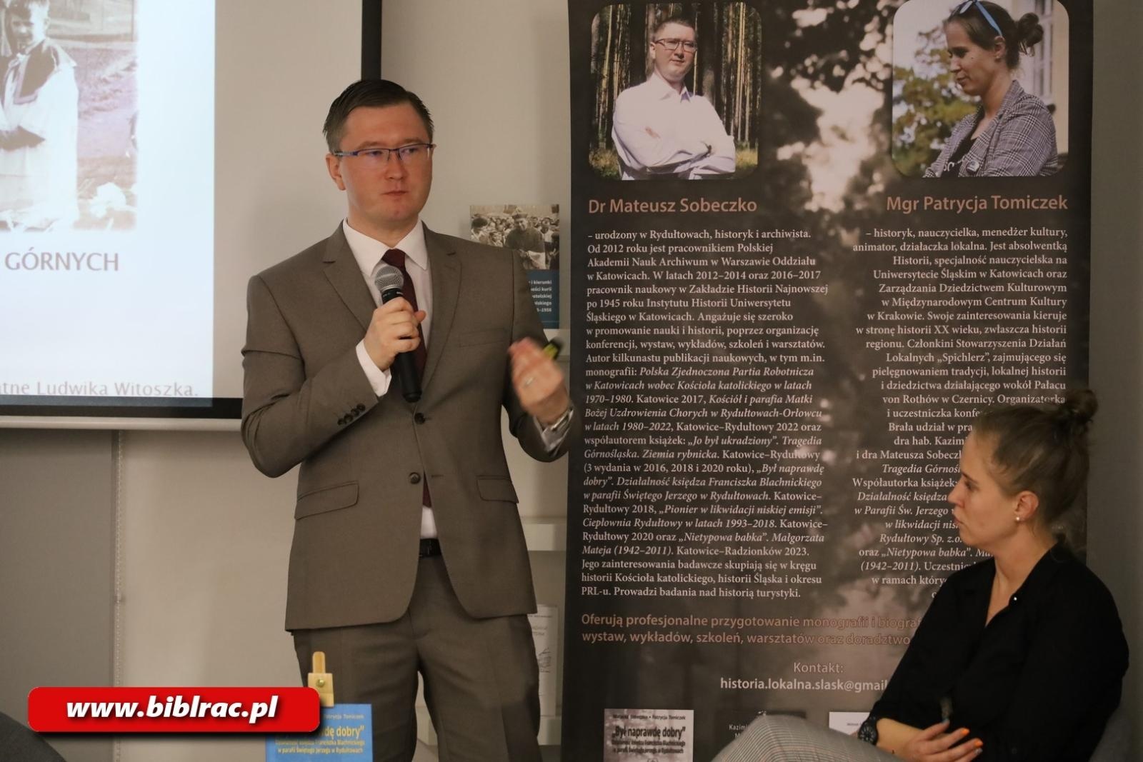 Zdjęcie w galerii na portalu naszraciborz.pl: Był naprawdę dobry - wykład o księdzu Franciszku Blachnickim w bibliotece  wiadomości z regionu