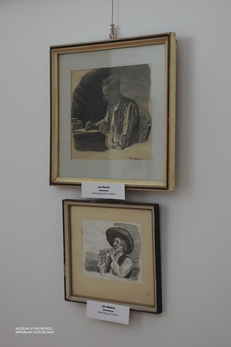 Zdjęcie w galerii na portalu naszraciborz.pl: Górale w rytmie drzeworytu. Jan Wałach i artyści z Istebnej w raciborskim Muzeum wiadomości z regionu