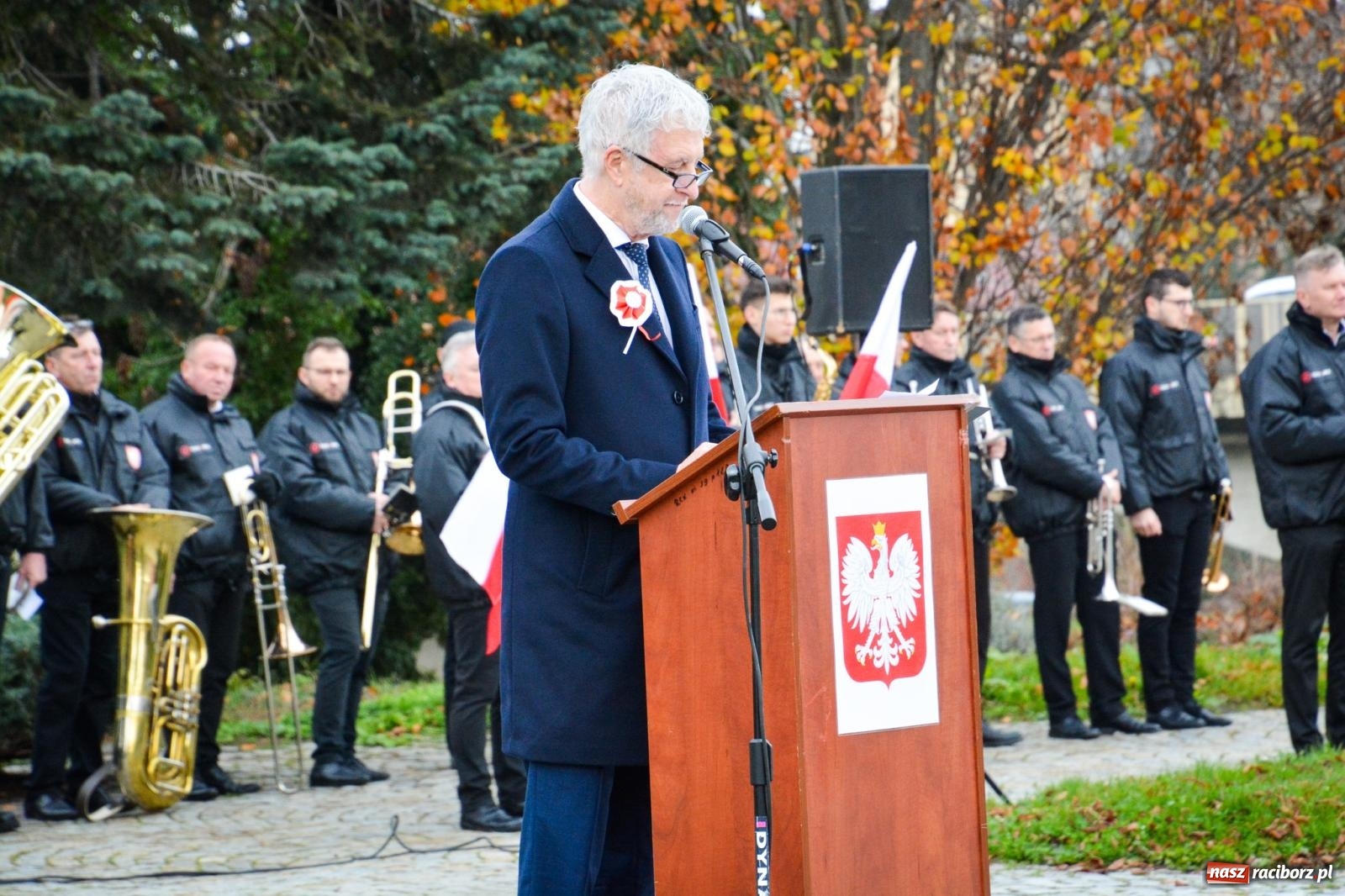 Zdjęcie w galerii na portalu naszraciborz.pl: Narodowe Święto Niepodległości w Raciborzu [FOTO i WIDEO] wiadomości z regionu