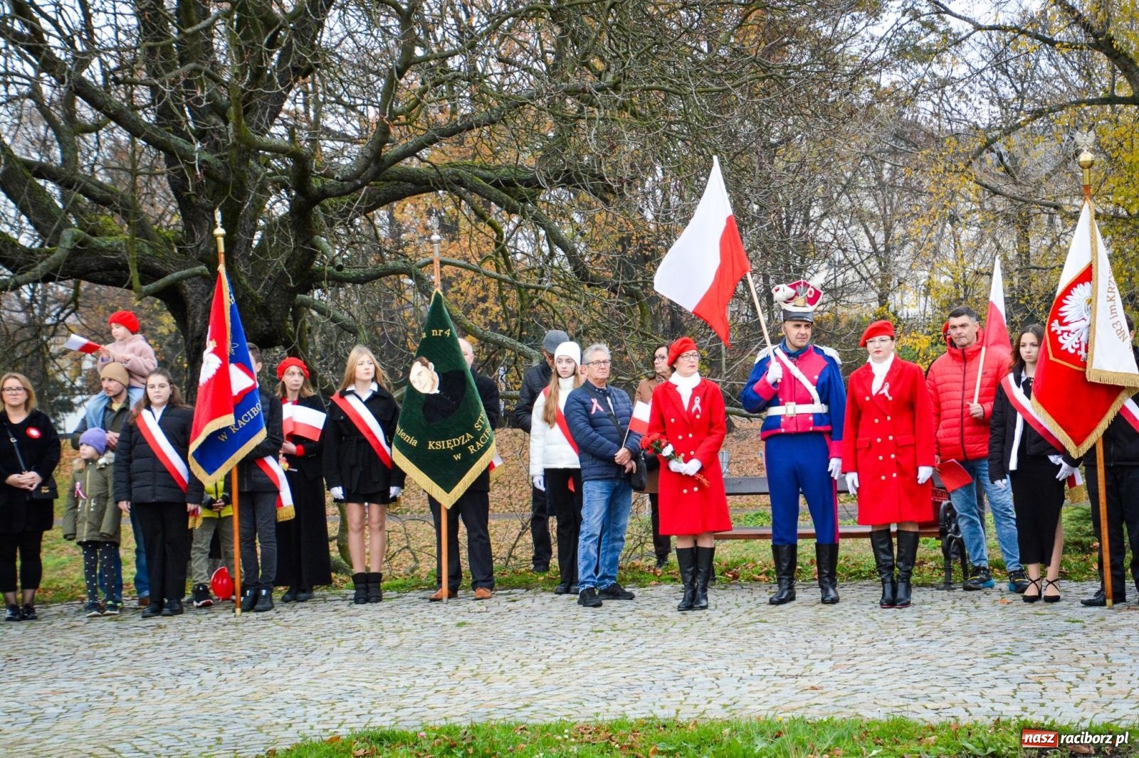 Zdjęcie w galerii na portalu naszraciborz.pl: Narodowe Święto Niepodległości w Raciborzu [FOTO i WIDEO] wiadomości z regionu