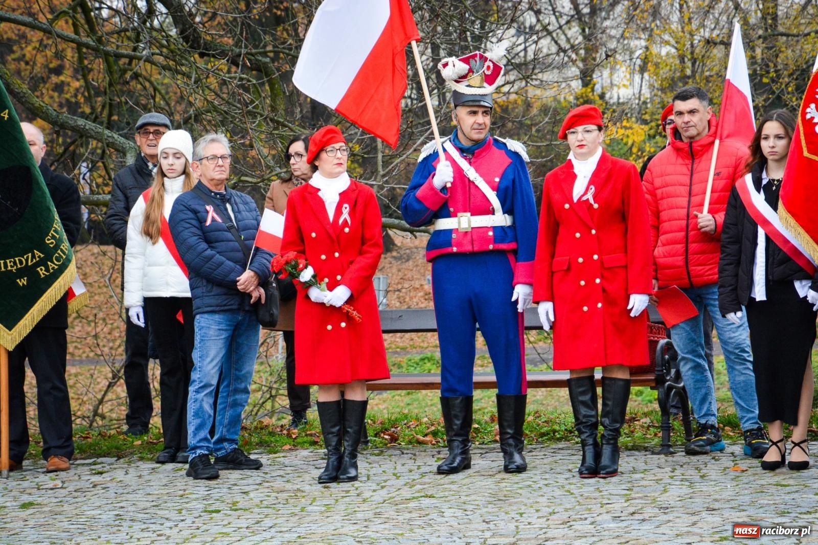 Zdjęcie w galerii na portalu naszraciborz.pl: Narodowe Święto Niepodległości w Raciborzu [FOTO i WIDEO] wiadomości z regionu