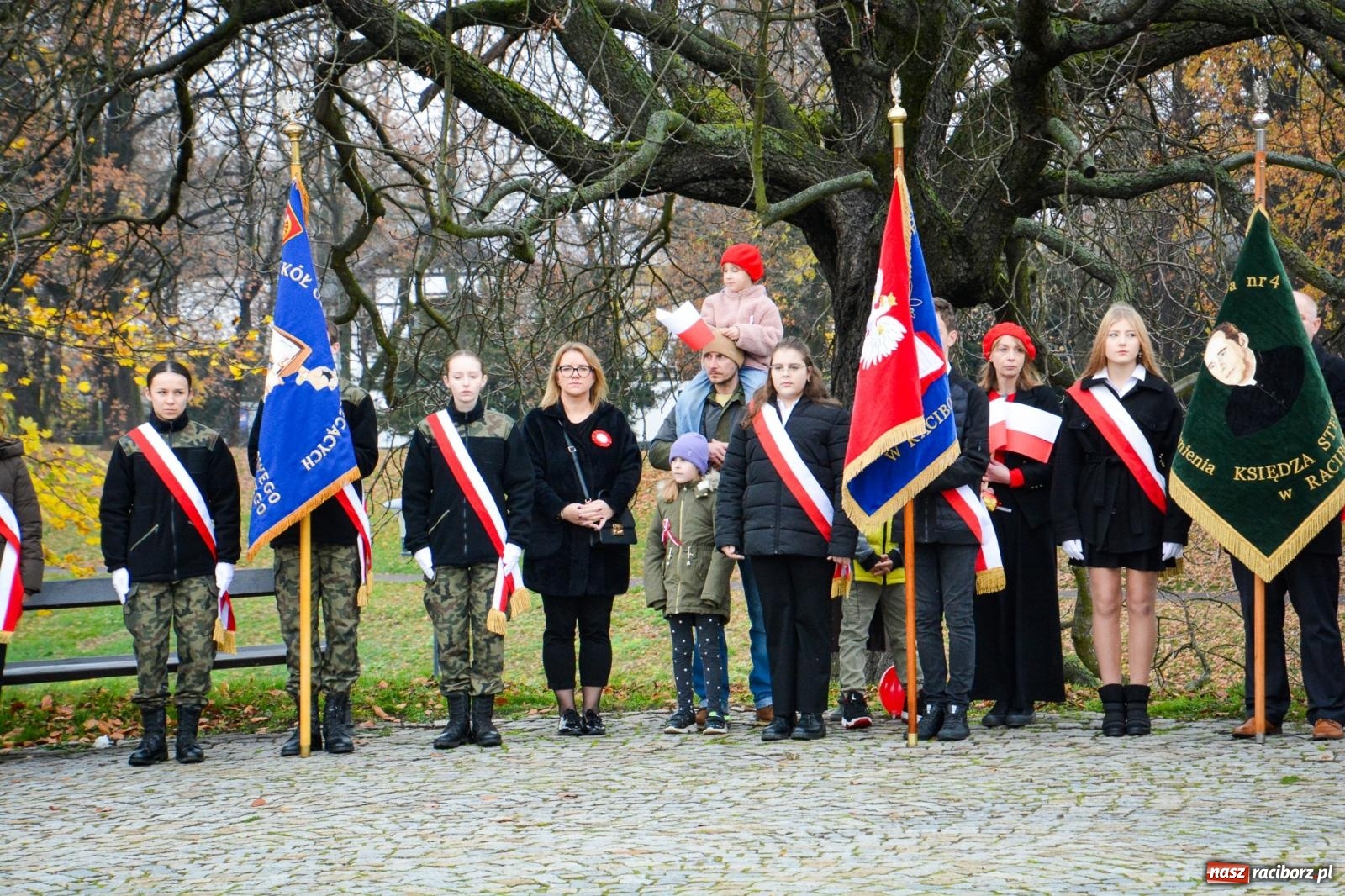 Zdjęcie w galerii na portalu naszraciborz.pl: Narodowe Święto Niepodległości w Raciborzu [FOTO i WIDEO] wiadomości z regionu