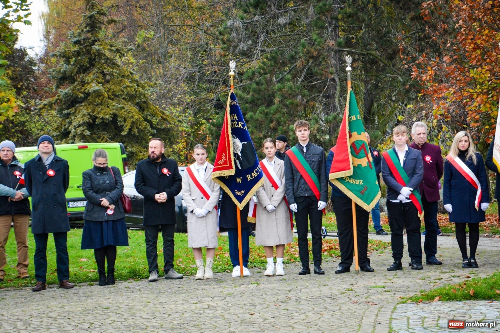 Zdjęcie w galerii na portalu naszraciborz.pl: Narodowe Święto Niepodległości w Raciborzu [FOTO i WIDEO] wiadomości z regionu