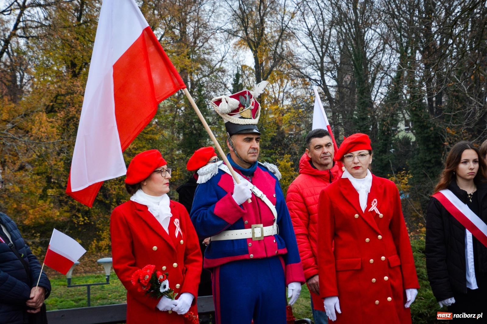 Zdjęcie w galerii na portalu naszraciborz.pl: Narodowe Święto Niepodległości w Raciborzu [FOTO i WIDEO] wiadomości z regionu