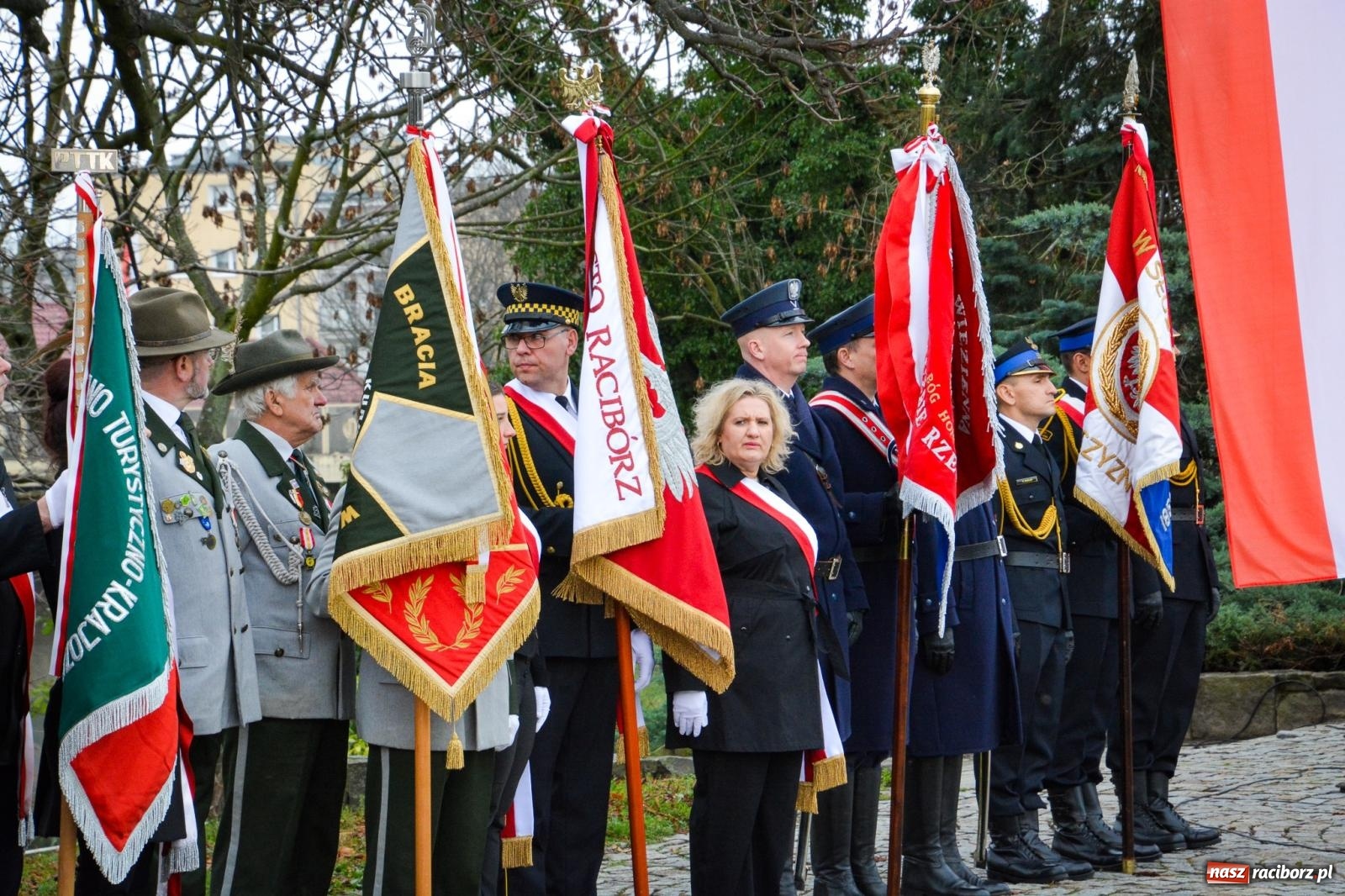 Zdjęcie w galerii na portalu naszraciborz.pl: Narodowe Święto Niepodległości w Raciborzu [FOTO i WIDEO] wiadomości z regionu