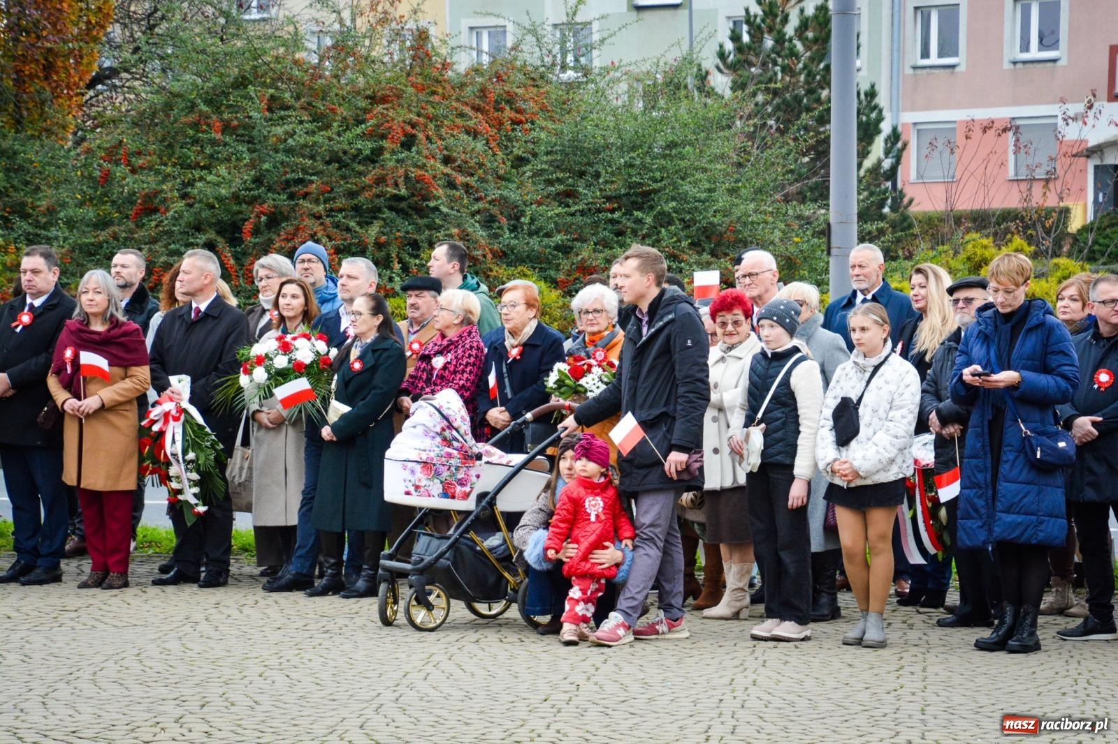 Zdjęcie w galerii na portalu naszraciborz.pl: Narodowe Święto Niepodległości w Raciborzu [FOTO i WIDEO] wiadomości z regionu