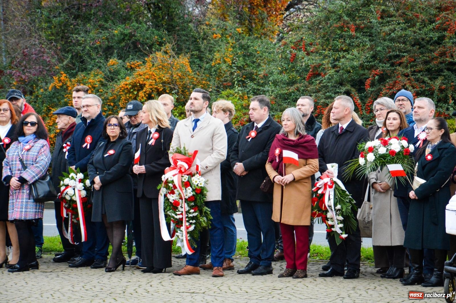Zdjęcie w galerii na portalu naszraciborz.pl: Narodowe Święto Niepodległości w Raciborzu [FOTO i WIDEO] wiadomości z regionu
