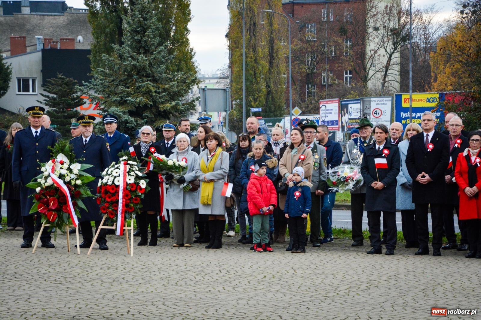 Zdjęcie w galerii na portalu naszraciborz.pl: Narodowe Święto Niepodległości w Raciborzu [FOTO i WIDEO] wiadomości z regionu