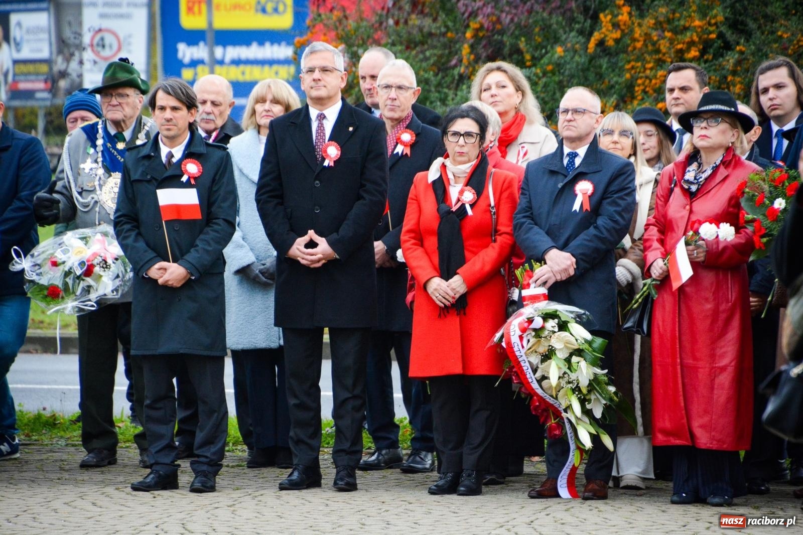 Zdjęcie w galerii na portalu naszraciborz.pl: Narodowe Święto Niepodległości w Raciborzu [FOTO i WIDEO] wiadomości z regionu