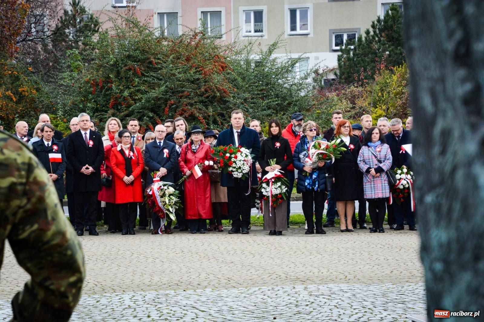 Zdjęcie w galerii na portalu naszraciborz.pl: Narodowe Święto Niepodległości w Raciborzu [FOTO i WIDEO] wiadomości z regionu