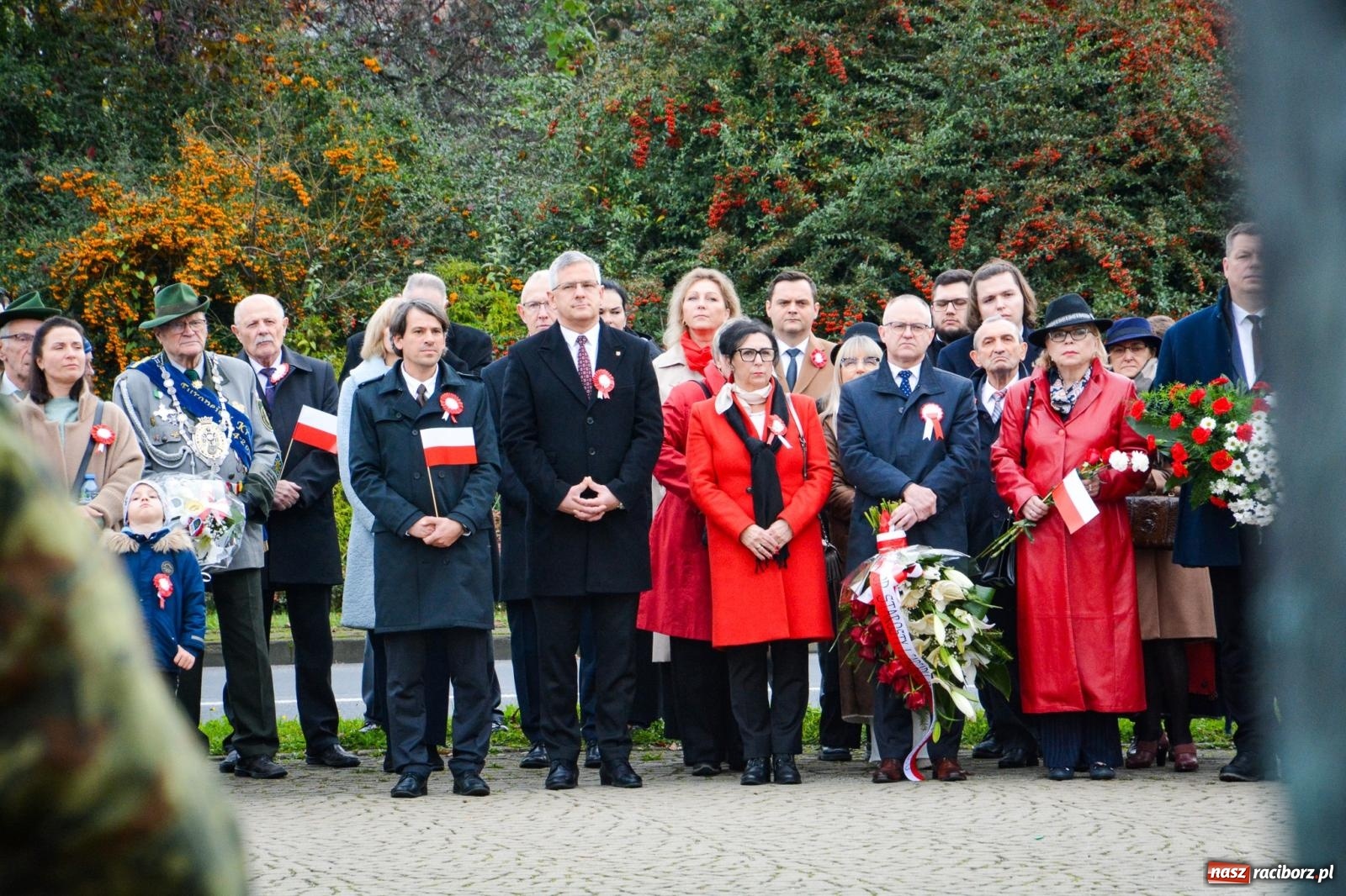 Zdjęcie w galerii na portalu naszraciborz.pl: Narodowe Święto Niepodległości w Raciborzu [FOTO i WIDEO] wiadomości z regionu