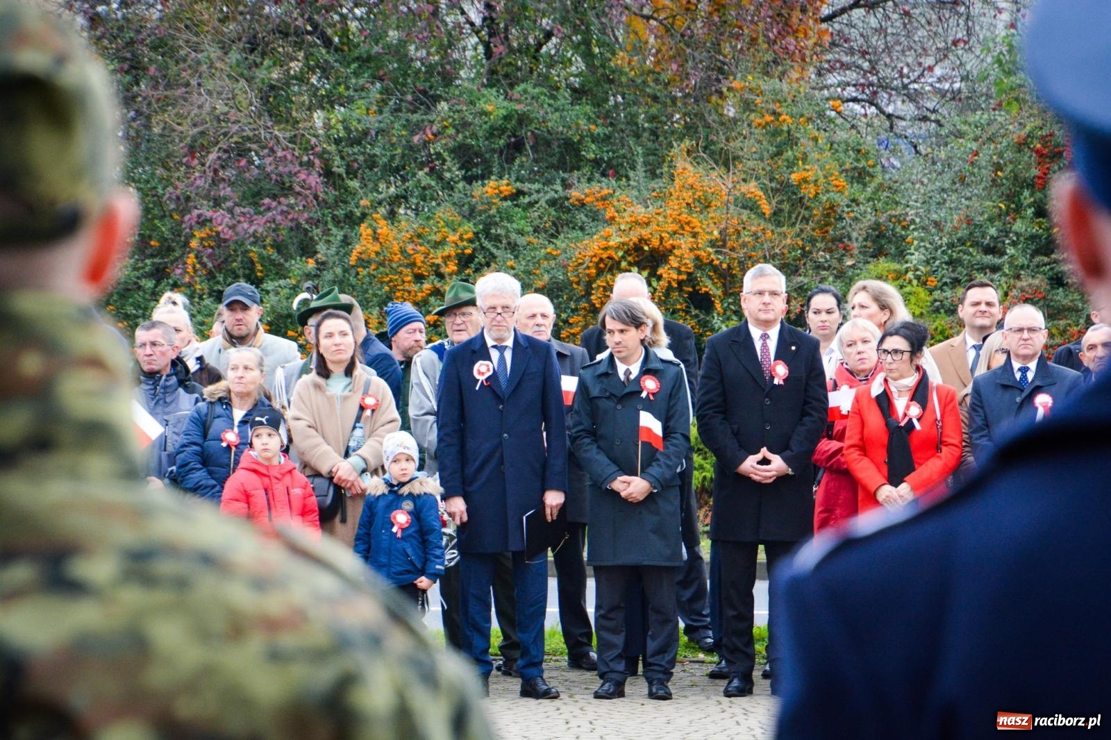 Zdjęcie w galerii na portalu naszraciborz.pl: Narodowe Święto Niepodległości w Raciborzu [FOTO i WIDEO] wiadomości z regionu