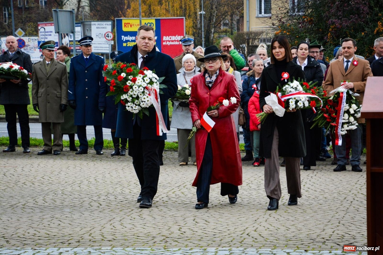 Zdjęcie w galerii na portalu naszraciborz.pl: Narodowe Święto Niepodległości w Raciborzu [FOTO i WIDEO] wiadomości z regionu