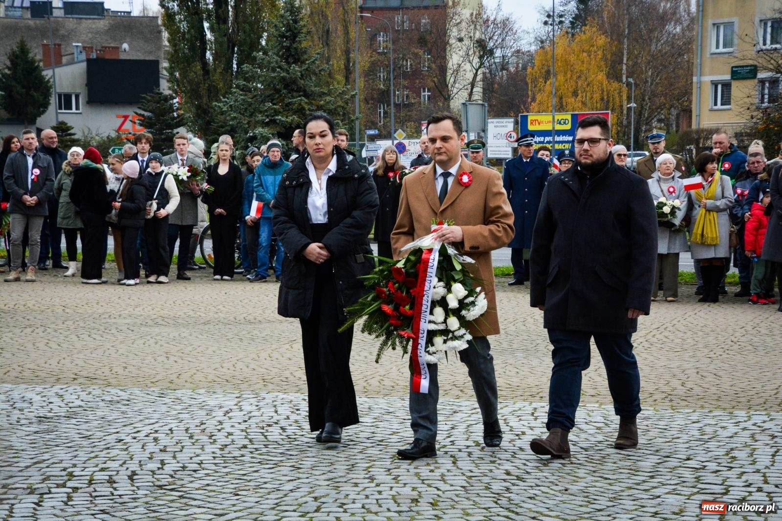 Zdjęcie w galerii na portalu naszraciborz.pl: Narodowe Święto Niepodległości w Raciborzu [FOTO i WIDEO] wiadomości z regionu