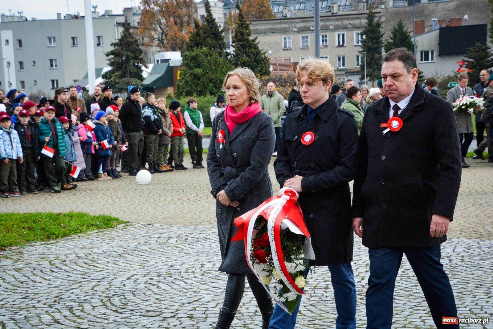 Zdjęcie w galerii na portalu naszraciborz.pl: Narodowe Święto Niepodległości w Raciborzu [FOTO i WIDEO] wiadomości z regionu