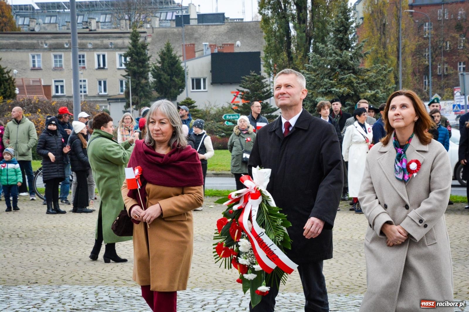 Zdjęcie w galerii na portalu naszraciborz.pl: Narodowe Święto Niepodległości w Raciborzu [FOTO i WIDEO] wiadomości z regionu
