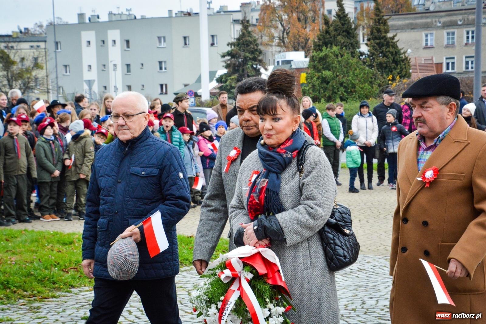 Zdjęcie w galerii na portalu naszraciborz.pl: Narodowe Święto Niepodległości w Raciborzu [FOTO i WIDEO] wiadomości z regionu