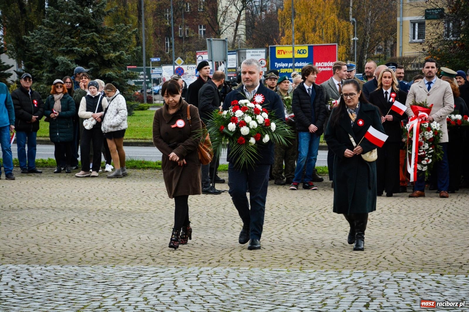 Zdjęcie w galerii na portalu naszraciborz.pl: Narodowe Święto Niepodległości w Raciborzu [FOTO i WIDEO] wiadomości z regionu