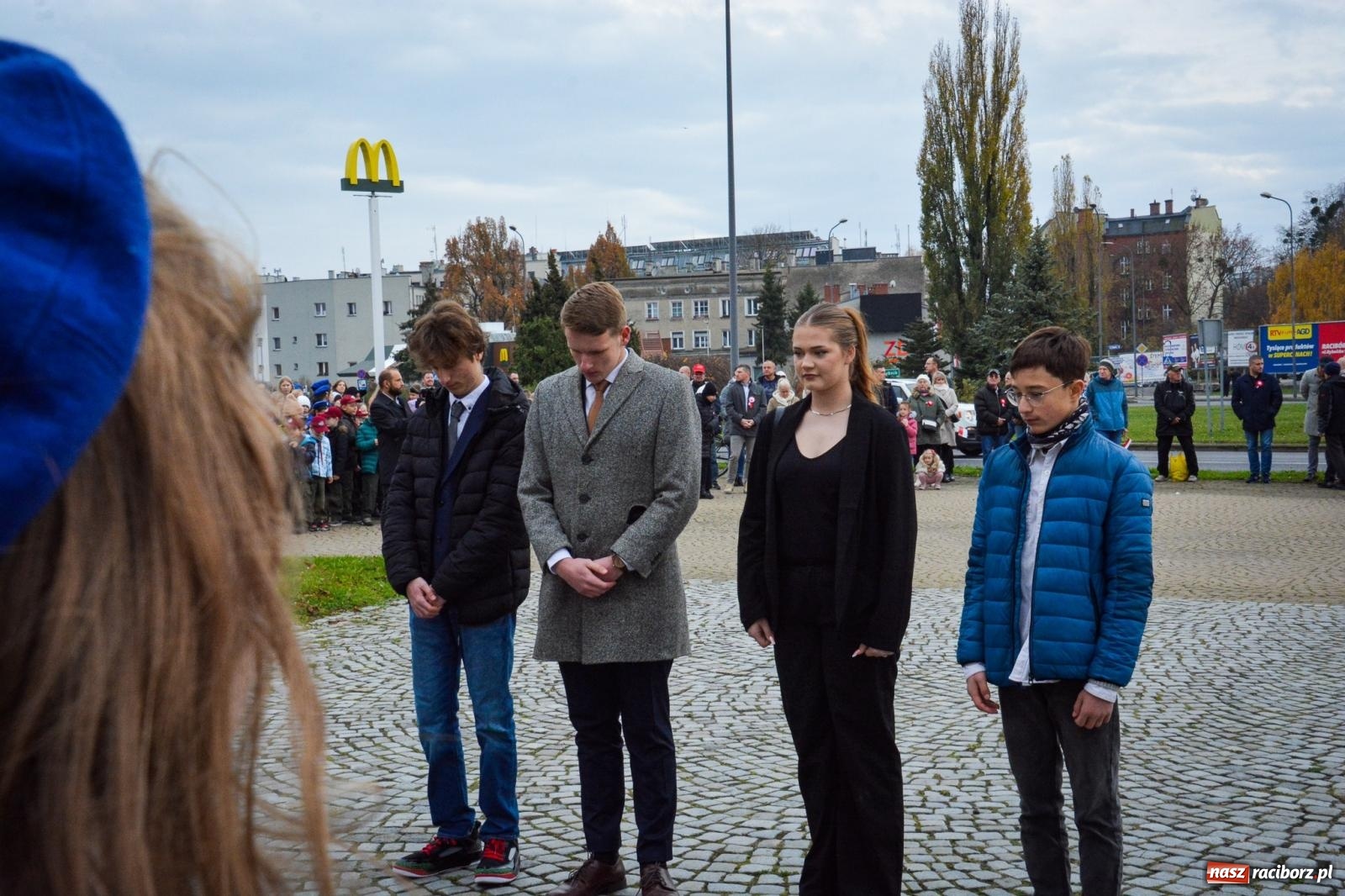 Zdjęcie w galerii na portalu naszraciborz.pl: Narodowe Święto Niepodległości w Raciborzu [FOTO i WIDEO] wiadomości z regionu