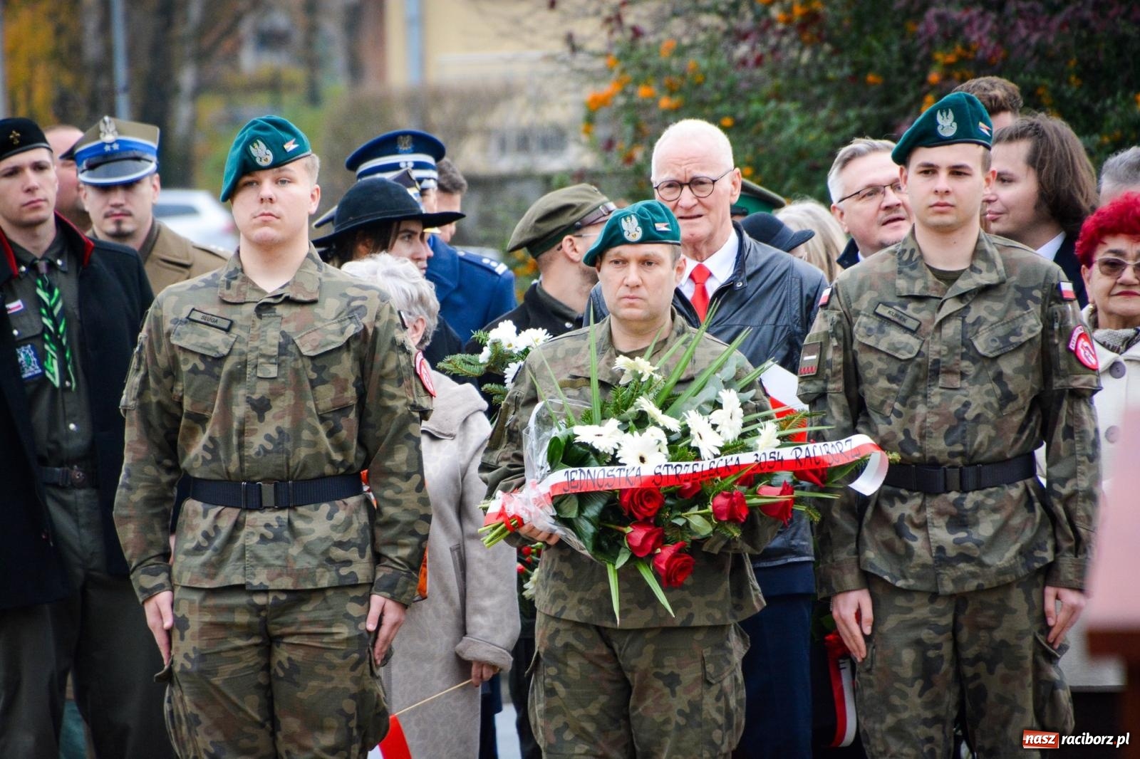 Zdjęcie w galerii na portalu naszraciborz.pl: Narodowe Święto Niepodległości w Raciborzu [FOTO i WIDEO] wiadomości z regionu