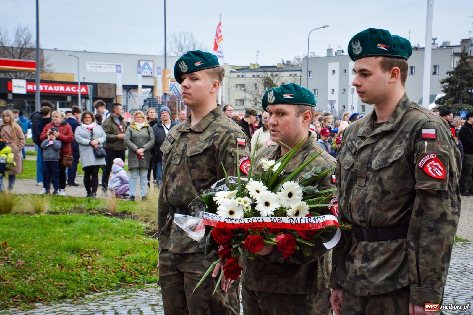 Zdjęcie w galerii na portalu naszraciborz.pl: Narodowe Święto Niepodległości w Raciborzu [FOTO i WIDEO] wiadomości z regionu