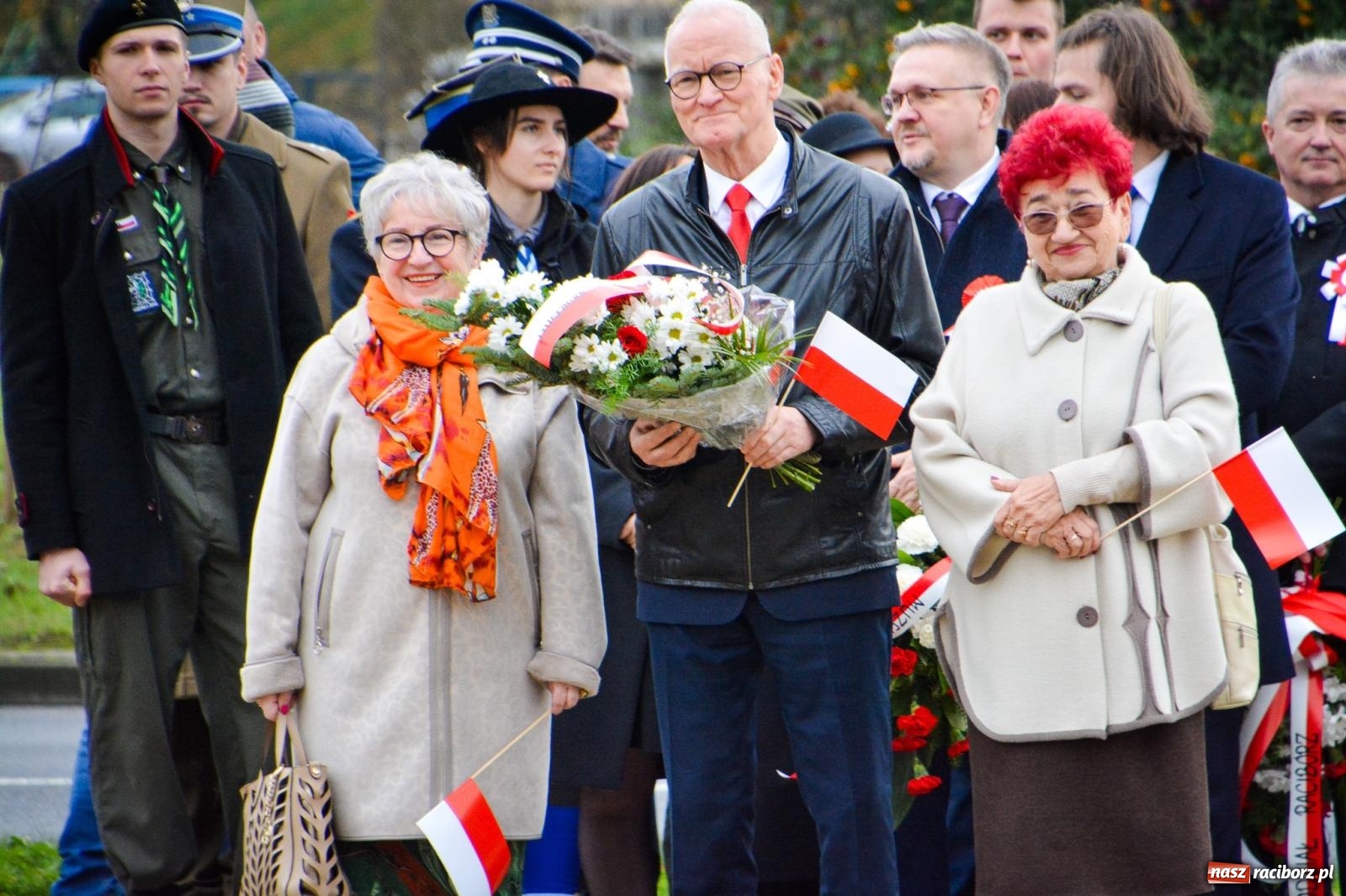 Zdjęcie w galerii na portalu naszraciborz.pl: Narodowe Święto Niepodległości w Raciborzu [FOTO i WIDEO] wiadomości z regionu
