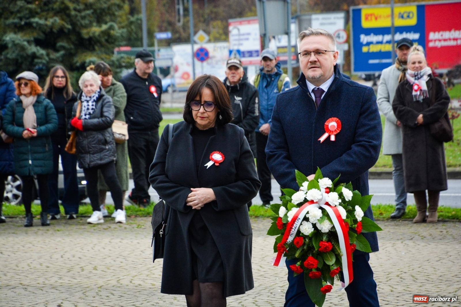 Zdjęcie w galerii na portalu naszraciborz.pl: Narodowe Święto Niepodległości w Raciborzu [FOTO i WIDEO] wiadomości z regionu