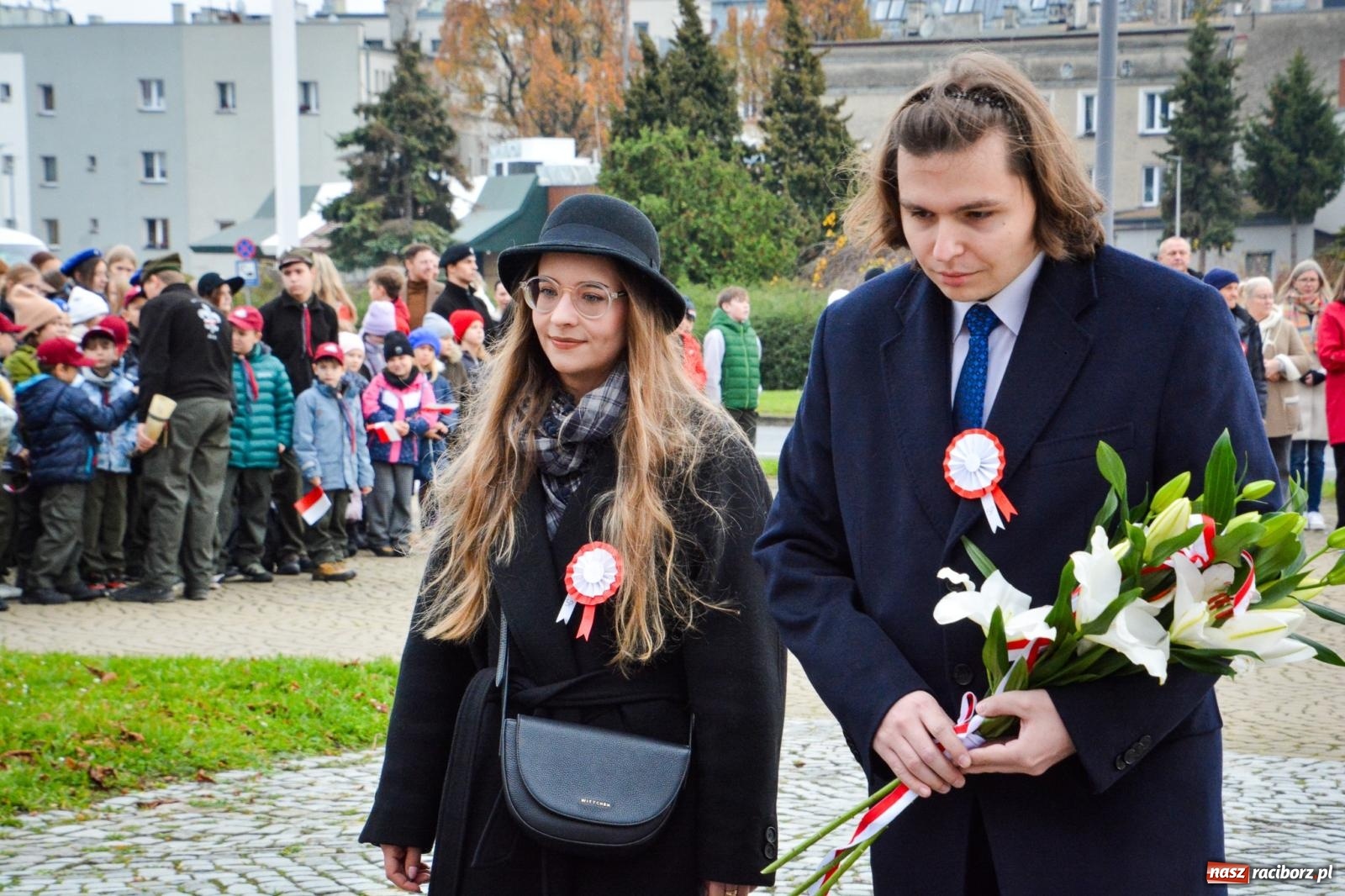 Zdjęcie w galerii na portalu naszraciborz.pl: Narodowe Święto Niepodległości w Raciborzu [FOTO i WIDEO] wiadomości z regionu