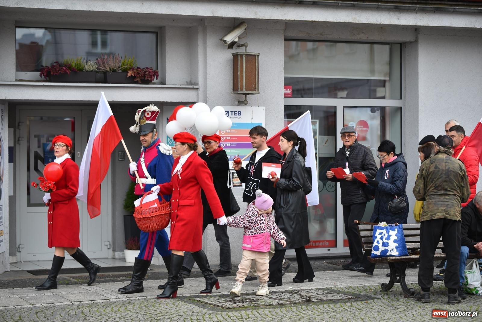 Zdjęcie w galerii na portalu naszraciborz.pl: Narodowe Święto Niepodległości w Raciborzu [FOTO i WIDEO] wiadomości z regionu