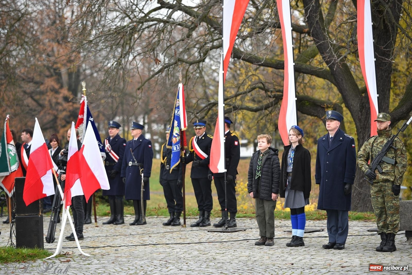 Zdjęcie w galerii na portalu naszraciborz.pl: Narodowe Święto Niepodległości w Raciborzu [FOTO i WIDEO] wiadomości z regionu