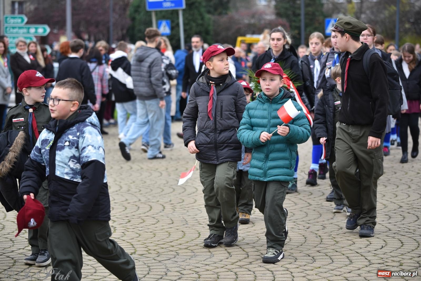Zdjęcie w galerii na portalu naszraciborz.pl: Narodowe Święto Niepodległości w Raciborzu [FOTO i WIDEO] wiadomości z regionu