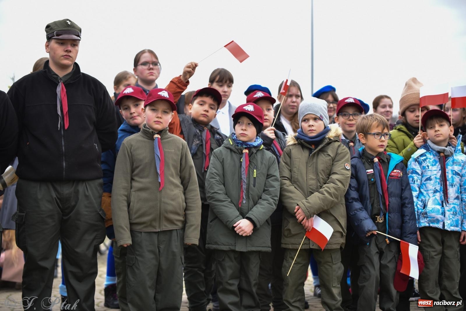 Zdjęcie w galerii na portalu naszraciborz.pl: Narodowe Święto Niepodległości w Raciborzu [FOTO i WIDEO] wiadomości z regionu