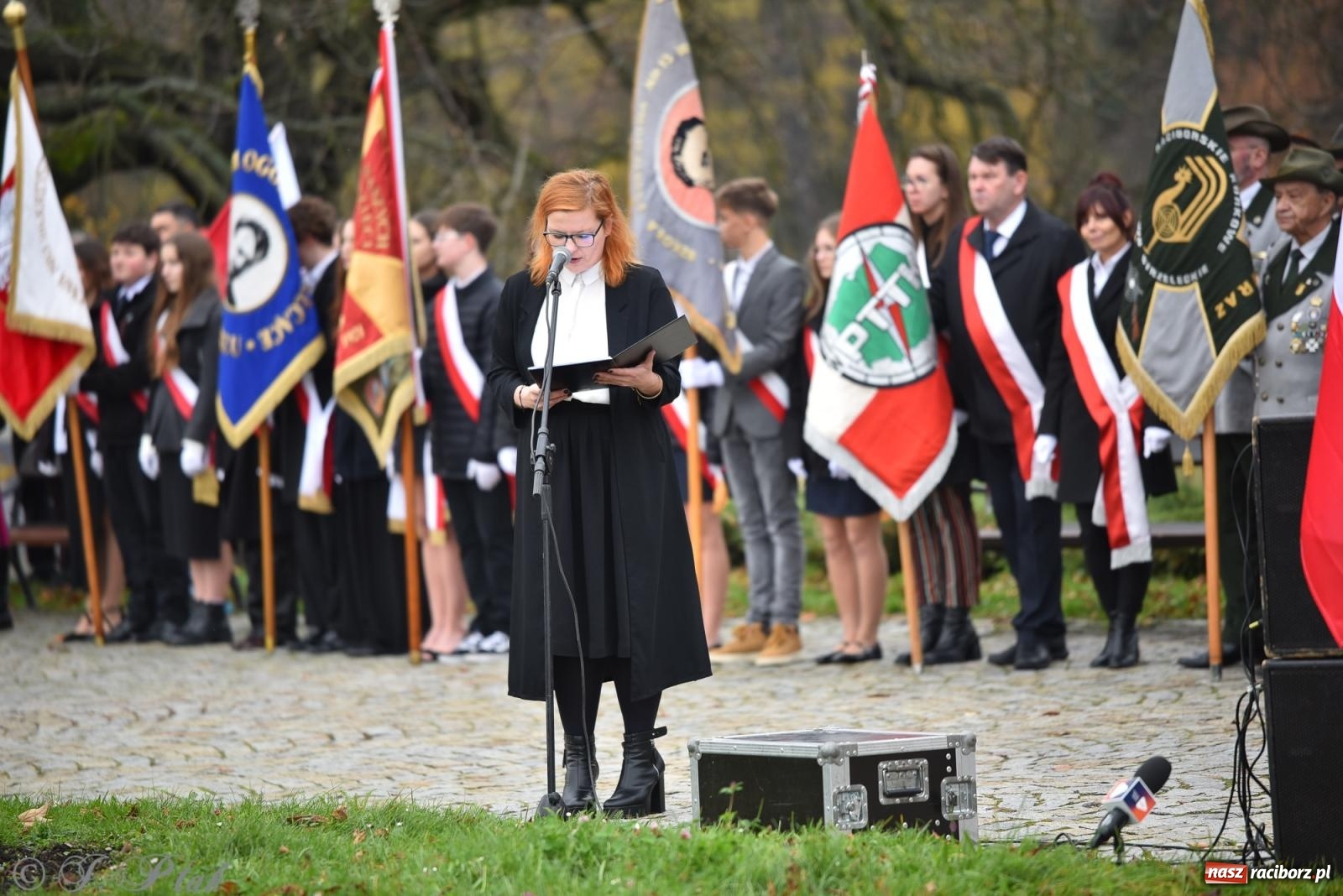 Zdjęcie w galerii na portalu naszraciborz.pl: Narodowe Święto Niepodległości w Raciborzu [FOTO i WIDEO] wiadomości z regionu