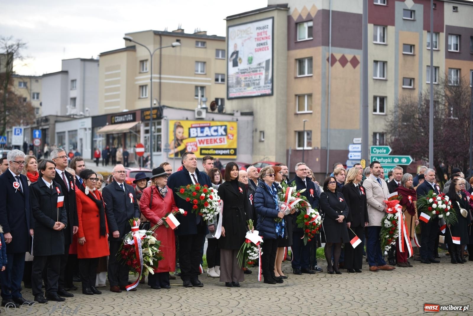Zdjęcie w galerii na portalu naszraciborz.pl: Narodowe Święto Niepodległości w Raciborzu [FOTO i WIDEO] wiadomości z regionu