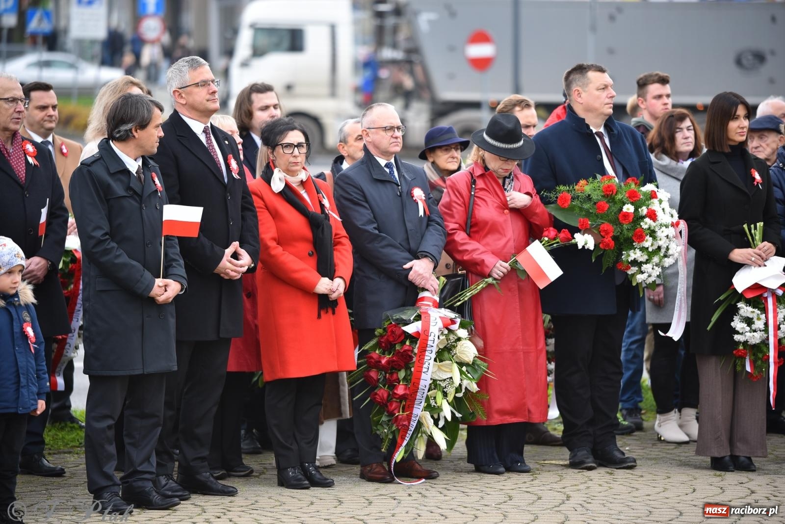 Zdjęcie w galerii na portalu naszraciborz.pl: Narodowe Święto Niepodległości w Raciborzu [FOTO i WIDEO] wiadomości z regionu