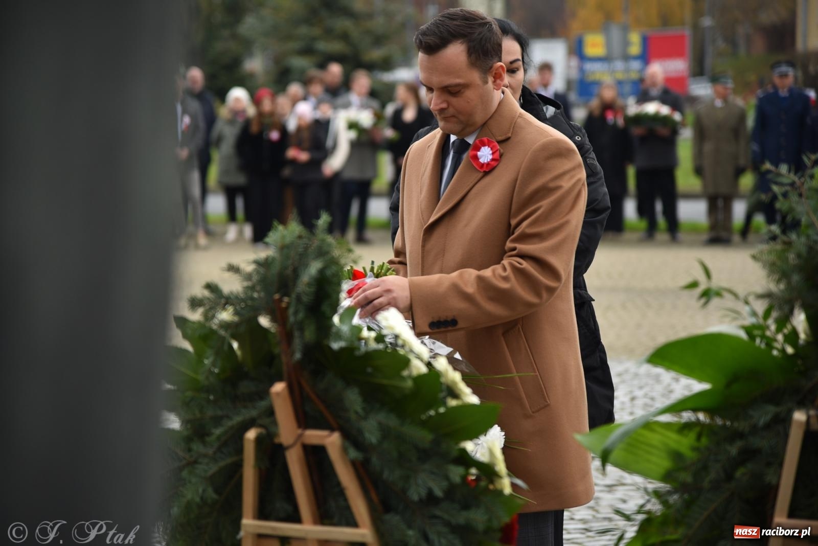 Zdjęcie w galerii na portalu naszraciborz.pl: Narodowe Święto Niepodległości w Raciborzu [FOTO i WIDEO] wiadomości z regionu