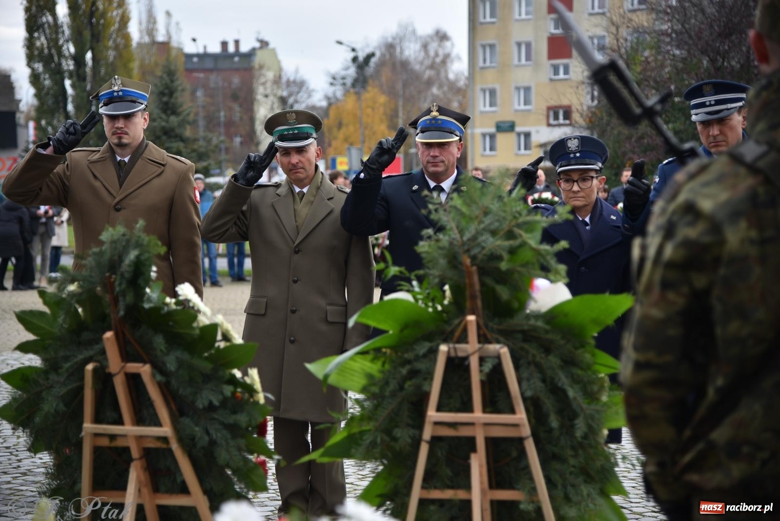 Zdjęcie w galerii na portalu naszraciborz.pl: Narodowe Święto Niepodległości w Raciborzu [FOTO i WIDEO] wiadomości z regionu