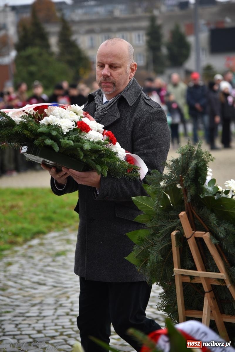 Zdjęcie w galerii na portalu naszraciborz.pl: Narodowe Święto Niepodległości w Raciborzu [FOTO i WIDEO] wiadomości z regionu