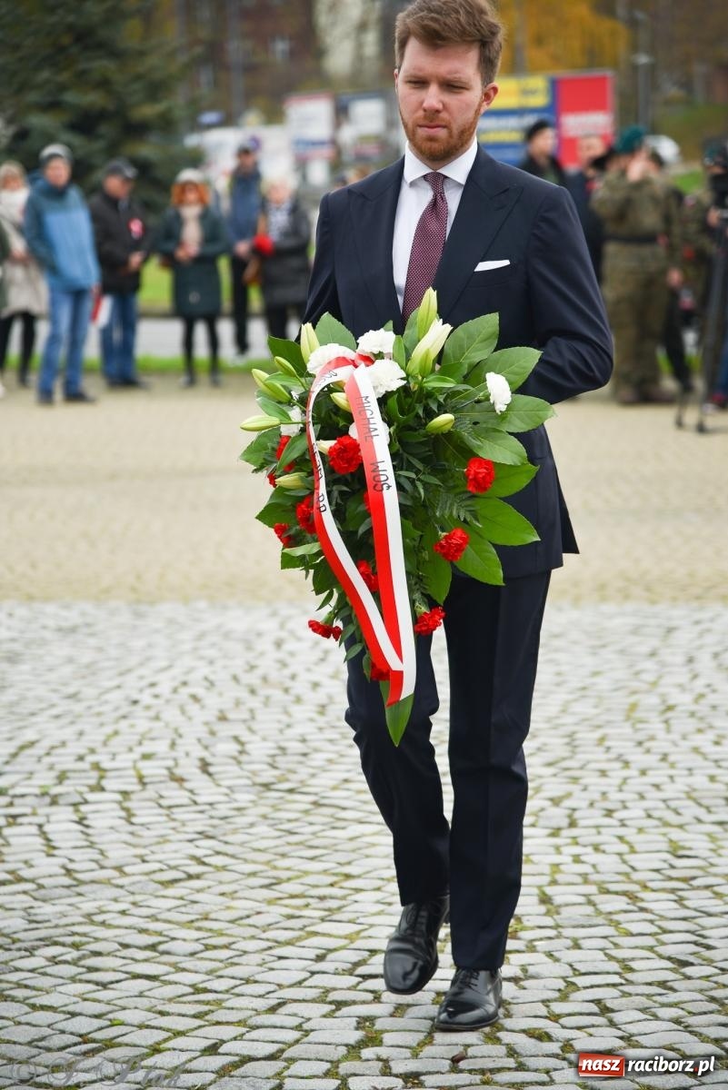 Zdjęcie w galerii na portalu naszraciborz.pl: Narodowe Święto Niepodległości w Raciborzu [FOTO i WIDEO] wiadomości z regionu