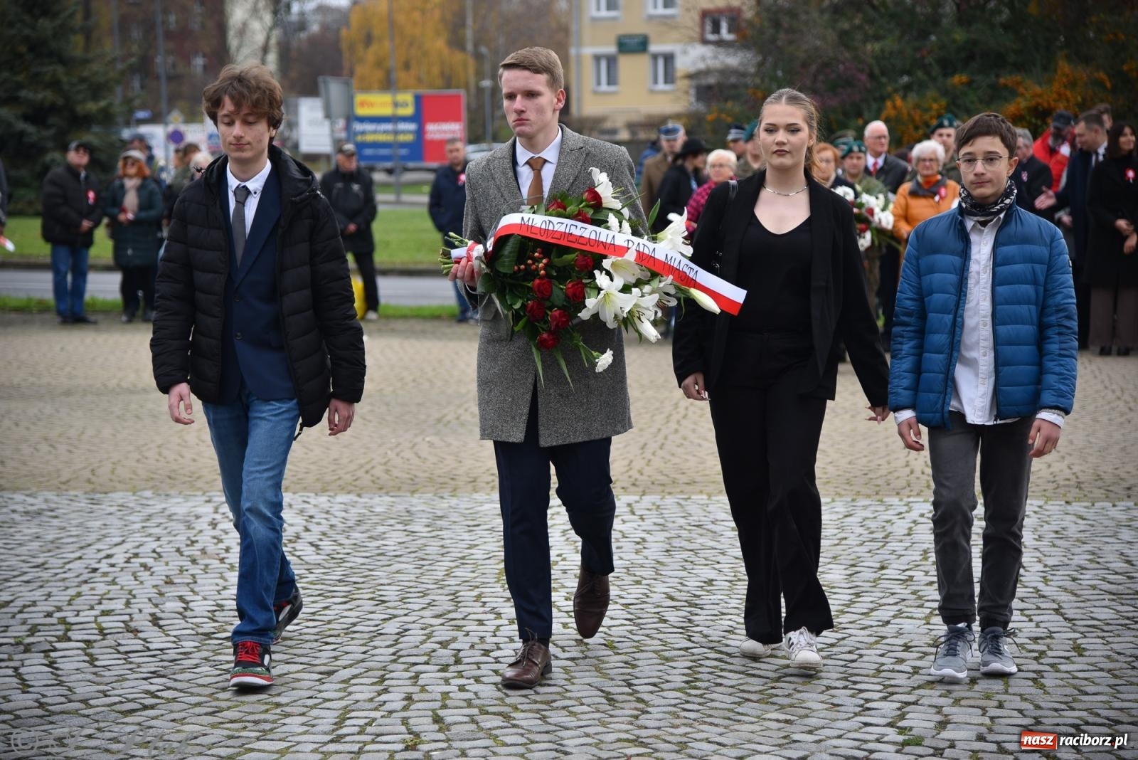 Zdjęcie w galerii na portalu naszraciborz.pl: Narodowe Święto Niepodległości w Raciborzu [FOTO i WIDEO] wiadomości z regionu