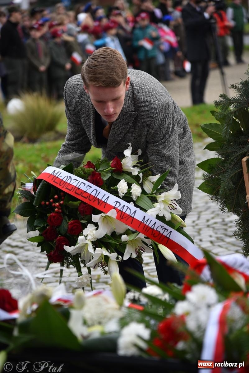 Zdjęcie w galerii na portalu naszraciborz.pl: Narodowe Święto Niepodległości w Raciborzu [FOTO i WIDEO] wiadomości z regionu