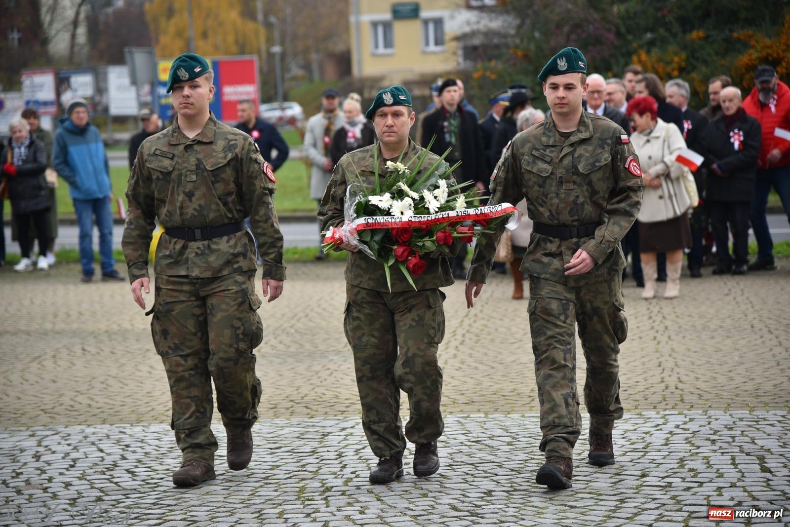 Zdjęcie w galerii na portalu naszraciborz.pl: Narodowe Święto Niepodległości w Raciborzu [FOTO i WIDEO] wiadomości z regionu