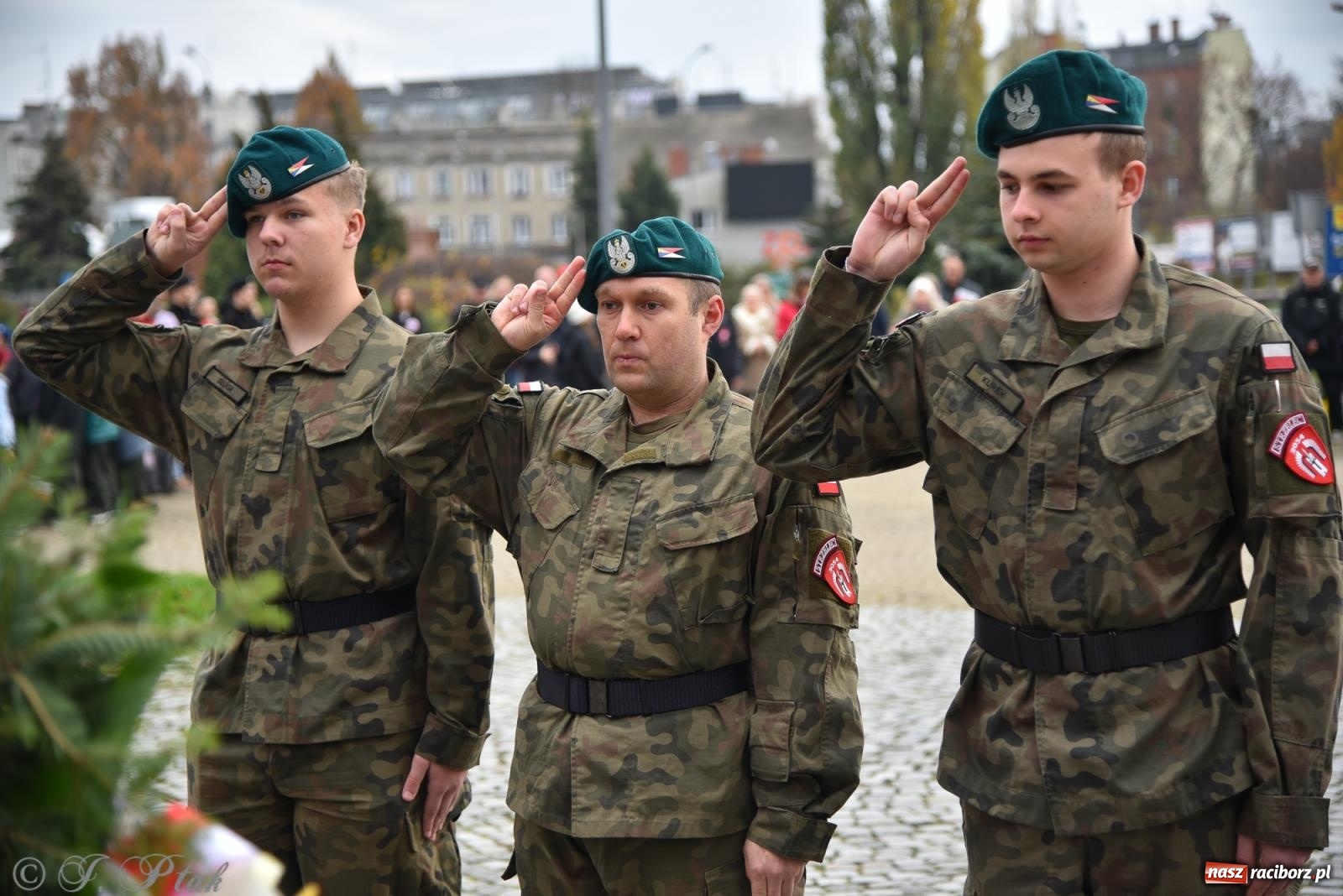Zdjęcie w galerii na portalu naszraciborz.pl: Narodowe Święto Niepodległości w Raciborzu [FOTO i WIDEO] wiadomości z regionu