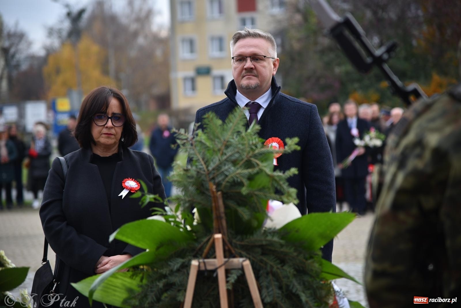 Zdjęcie w galerii na portalu naszraciborz.pl: Narodowe Święto Niepodległości w Raciborzu [FOTO i WIDEO] wiadomości z regionu