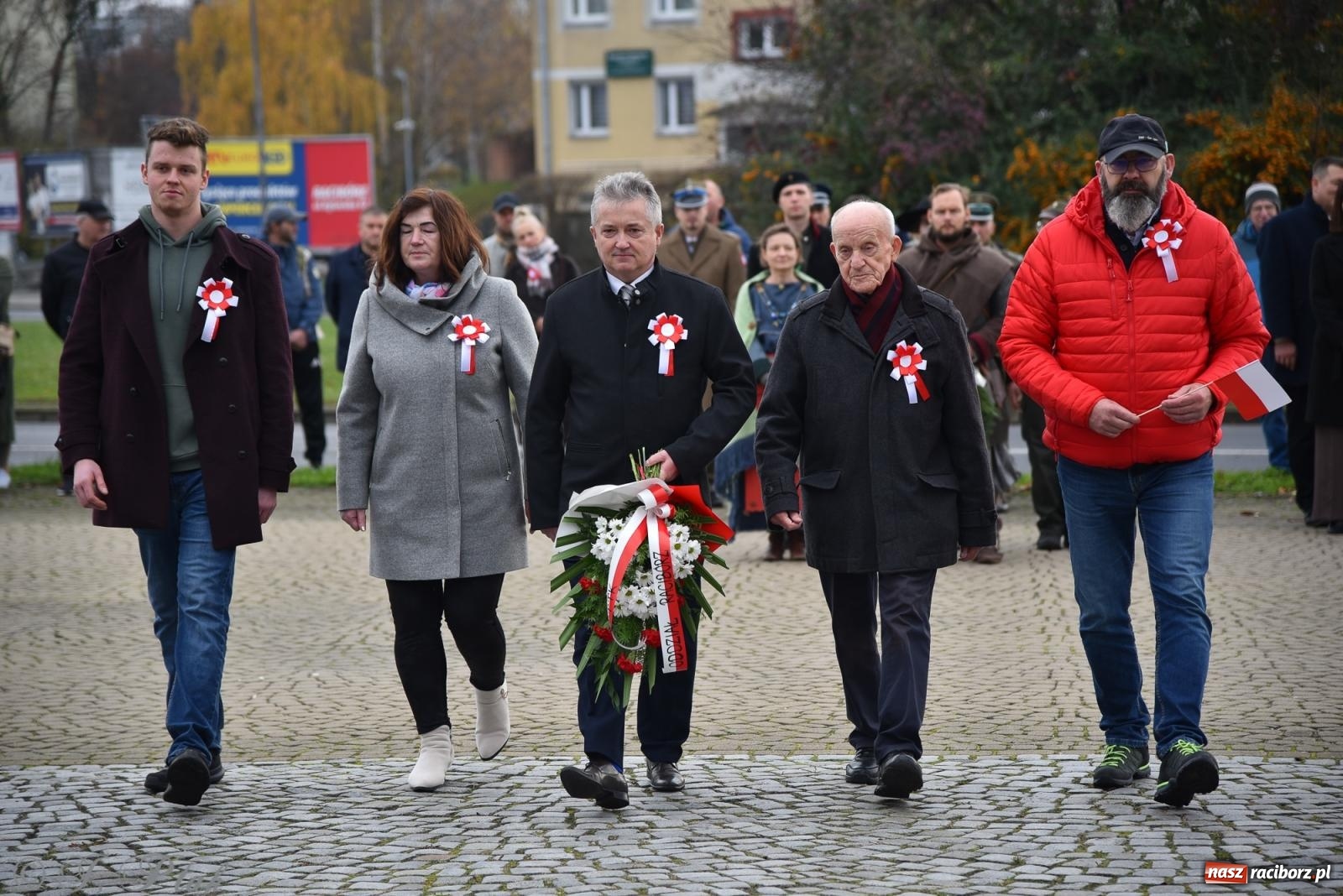 Zdjęcie w galerii na portalu naszraciborz.pl: Narodowe Święto Niepodległości w Raciborzu [FOTO i WIDEO] wiadomości z regionu