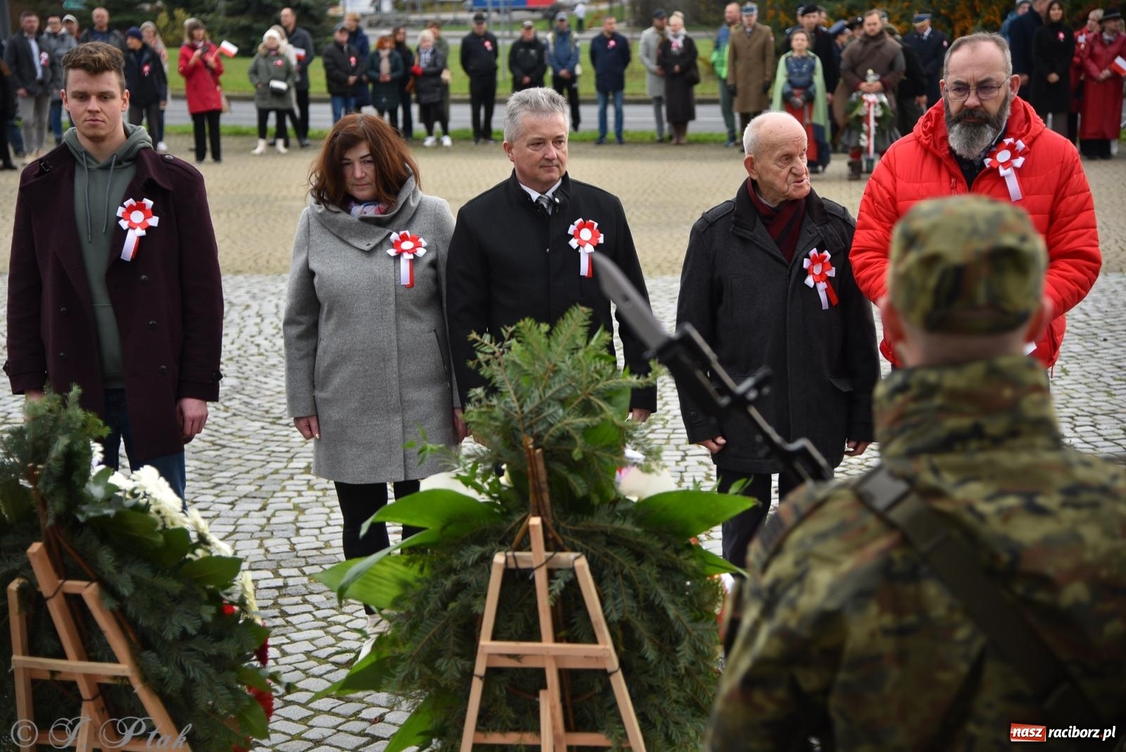 Zdjęcie w galerii na portalu naszraciborz.pl: Narodowe Święto Niepodległości w Raciborzu [FOTO i WIDEO] wiadomości z regionu