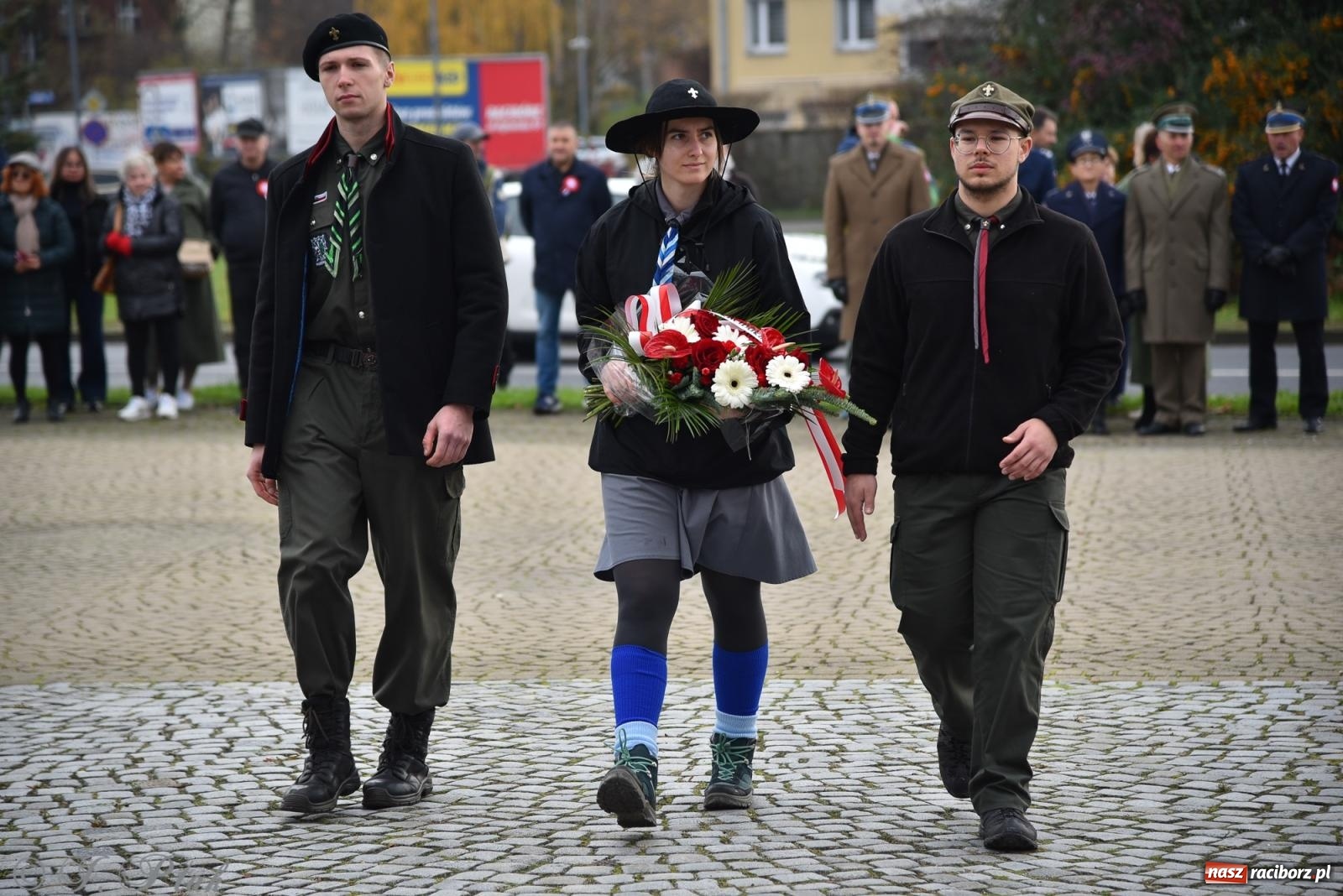Zdjęcie w galerii na portalu naszraciborz.pl: Narodowe Święto Niepodległości w Raciborzu [FOTO i WIDEO] wiadomości z regionu