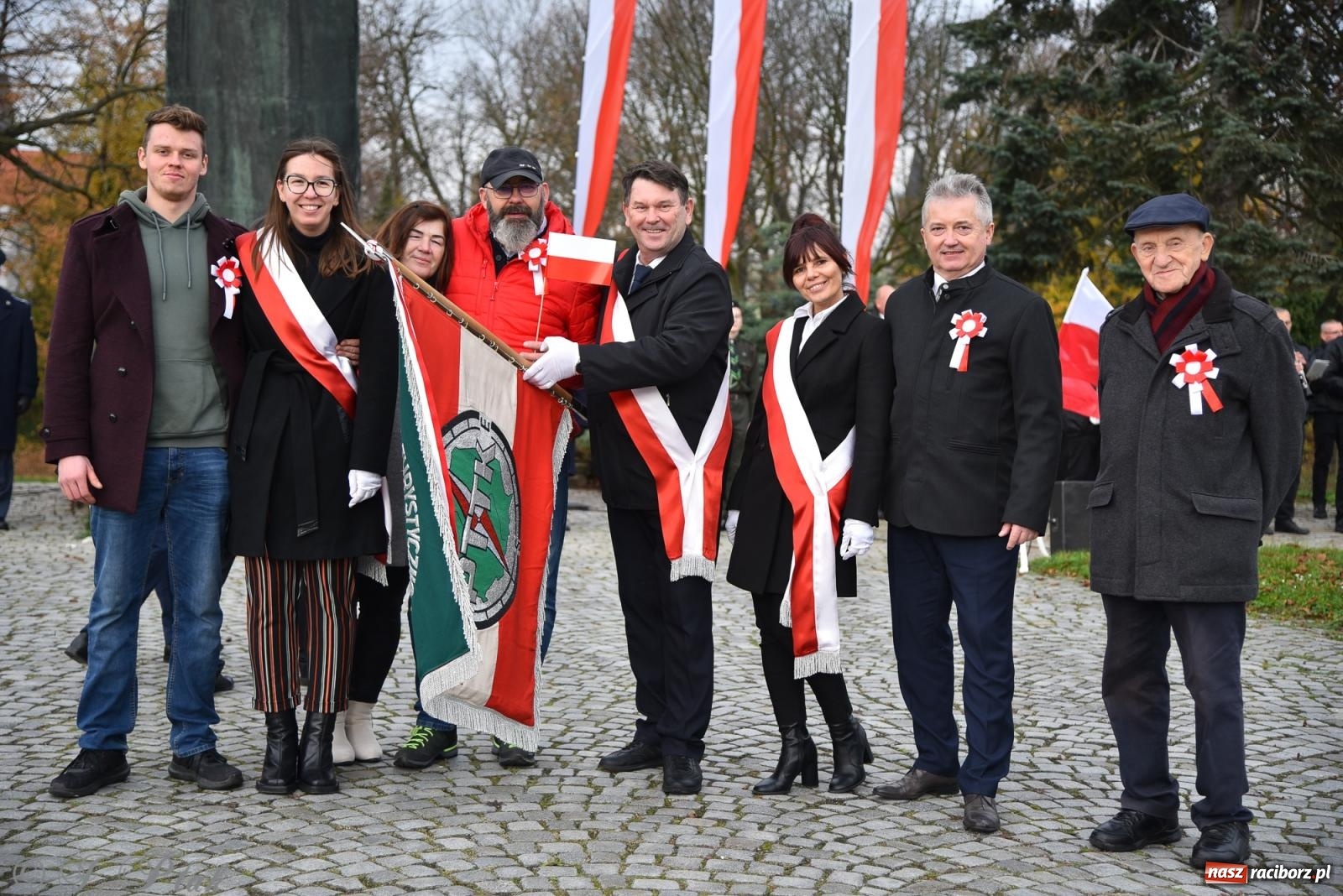 Zdjęcie w galerii na portalu naszraciborz.pl: Narodowe Święto Niepodległości w Raciborzu [FOTO i WIDEO] wiadomości z regionu
